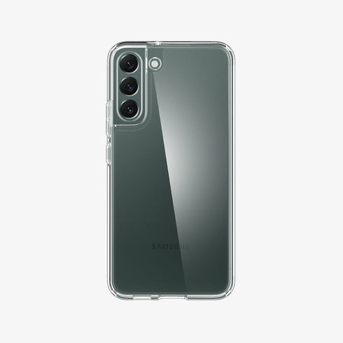 ACS03918 - Galaxy S22 Ultra 5G Case Ultra Hybrid in crystal clear showing the back